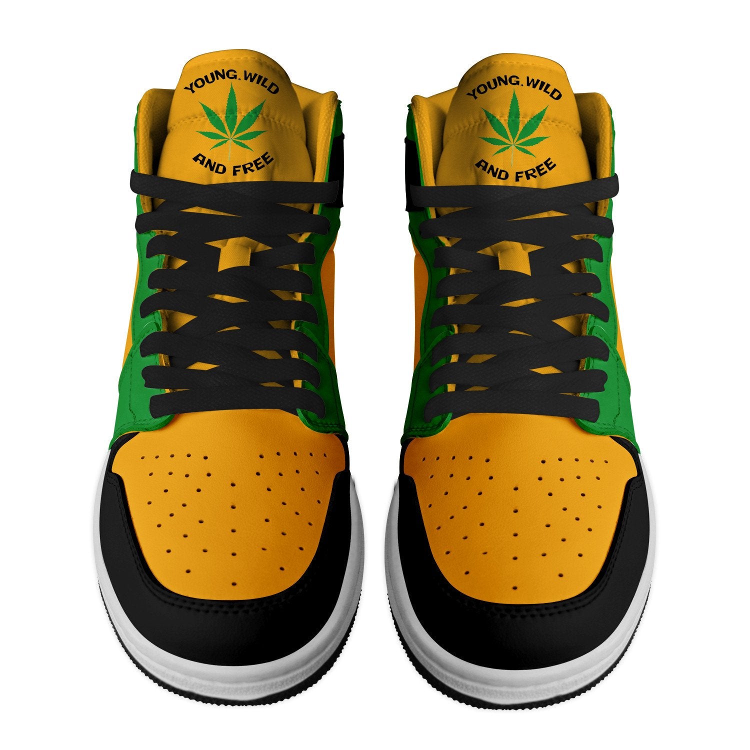 Ideafootwear Snoop Dogg AJ1 High Sneakers Shoes For Men And Women