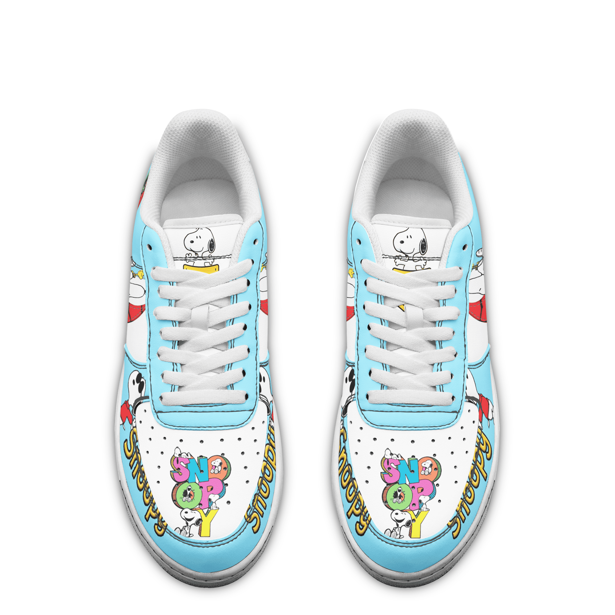 Ideafootwear Snoopy Air Low-Top Sneakers Shoes For Men And Women