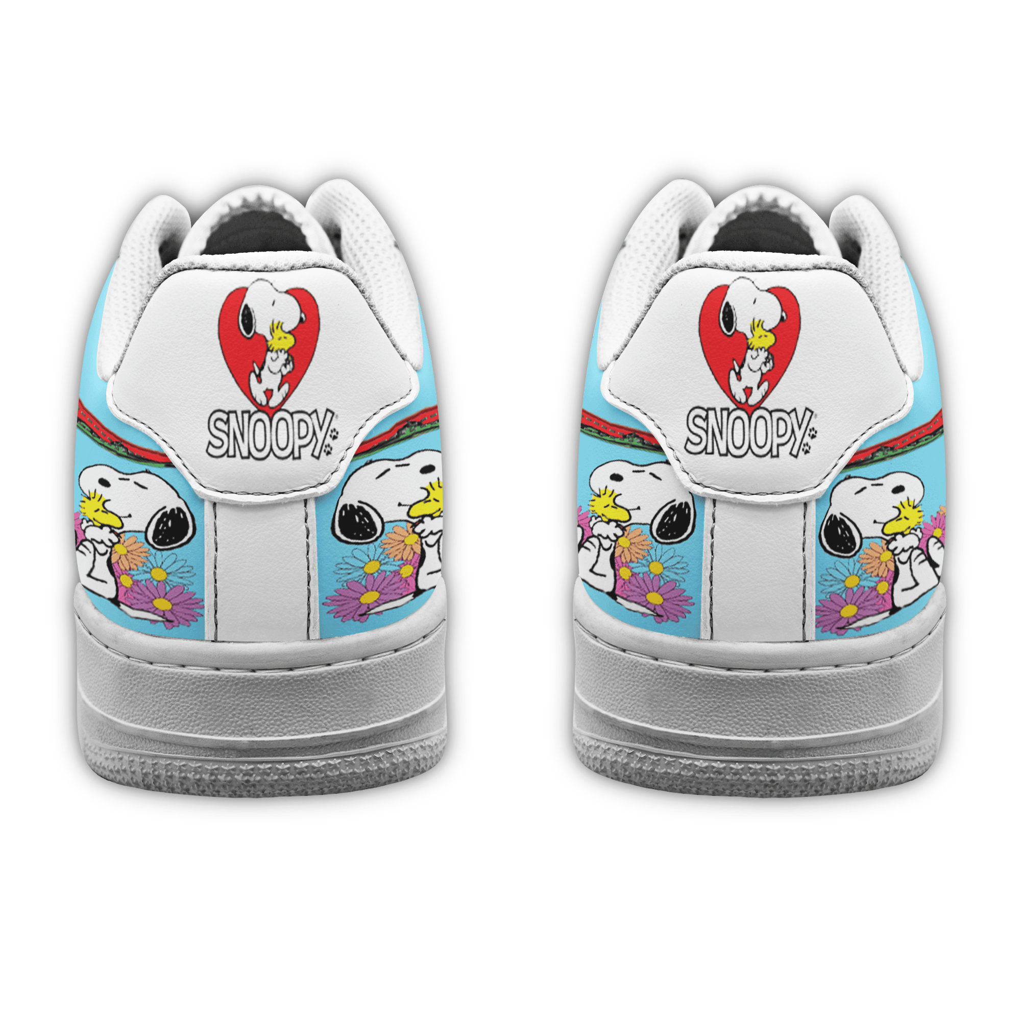Ideafootwear Snoopy Air Low-Top Sneakers Shoes For Men And Women