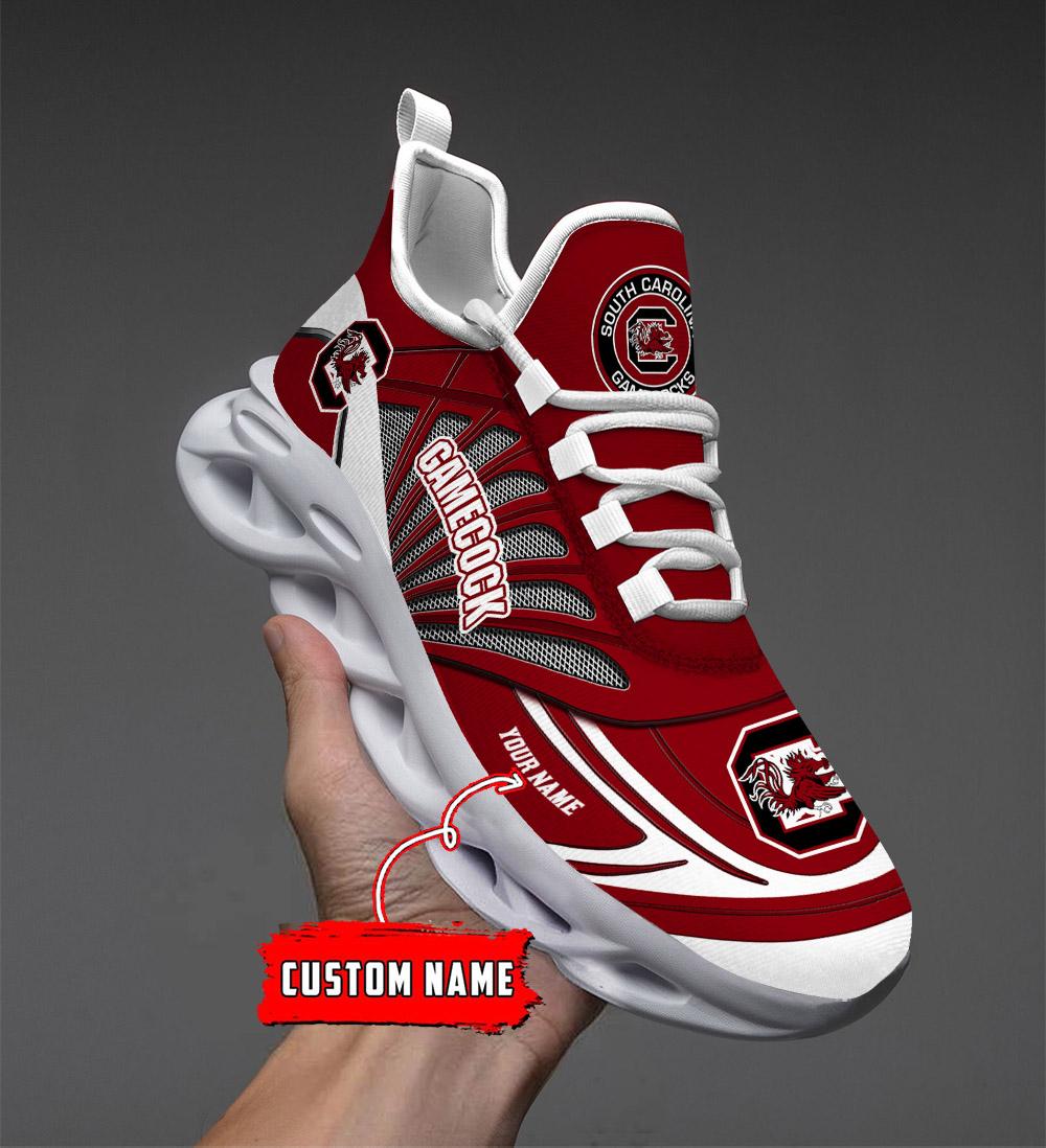 Ideafootwear South Carolina Gamecocks Max Soul Shoes Sneakers For Men And Women