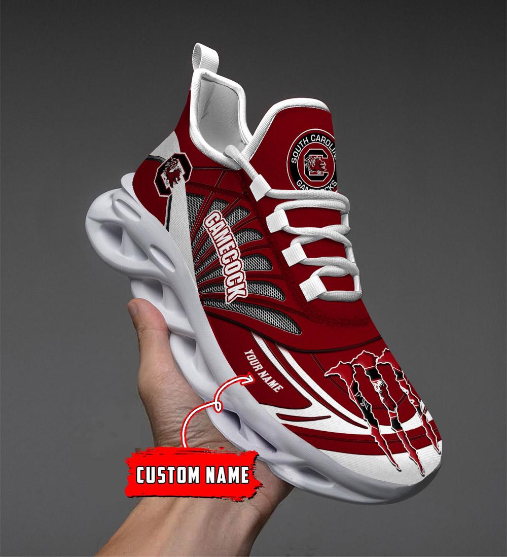 Ideafootwear South Carolina Gamecocks Max Soul Shoes Sneakers For Men And Women
