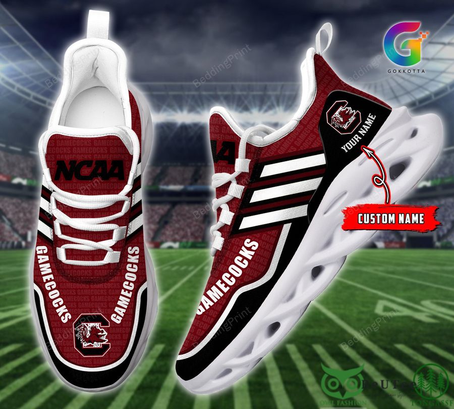 Ideafootwear South Carolina Gamecocks Max Soul Shoes Sneakers For Men And Women