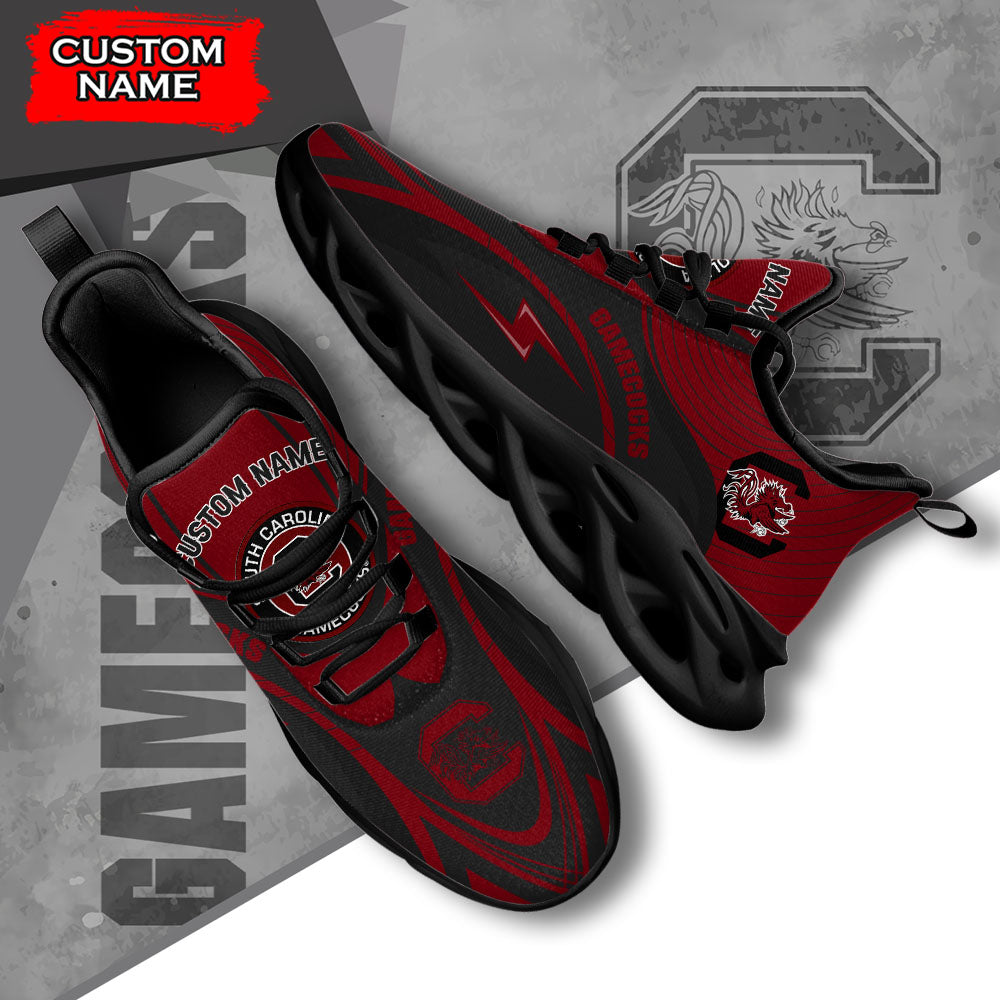 Ideafootwear South Carolina Gamecocks NCAA Max Soul Shoes Sneakers For Men And Women
