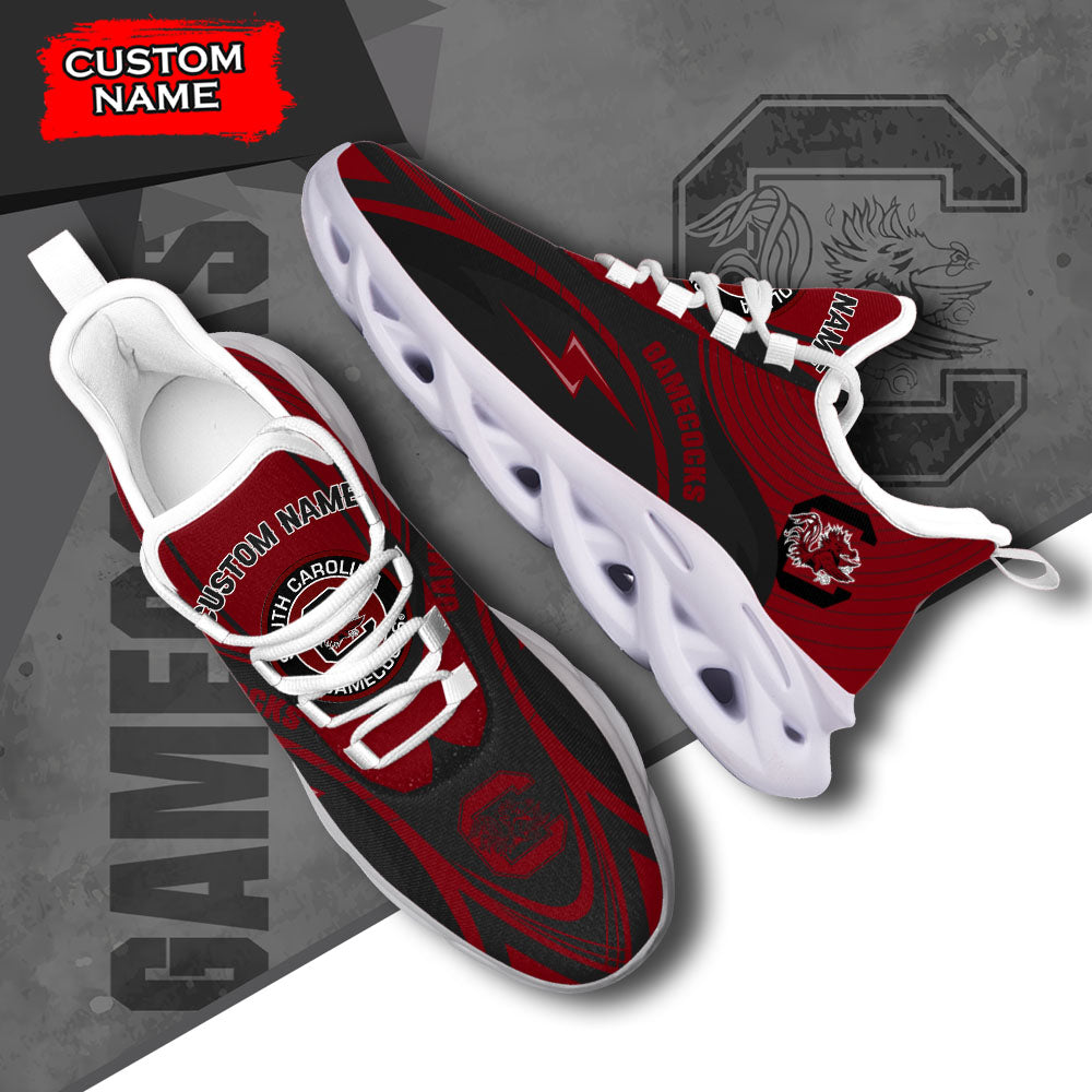 Ideafootwear South Carolina Gamecocks NCAA Max Soul Shoes Sneakers For Men And Women