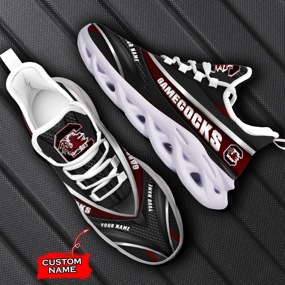 Ideafootwear South Carolina Gamecocks NCAA Max Soul Shoes Sneakers For Men And Women