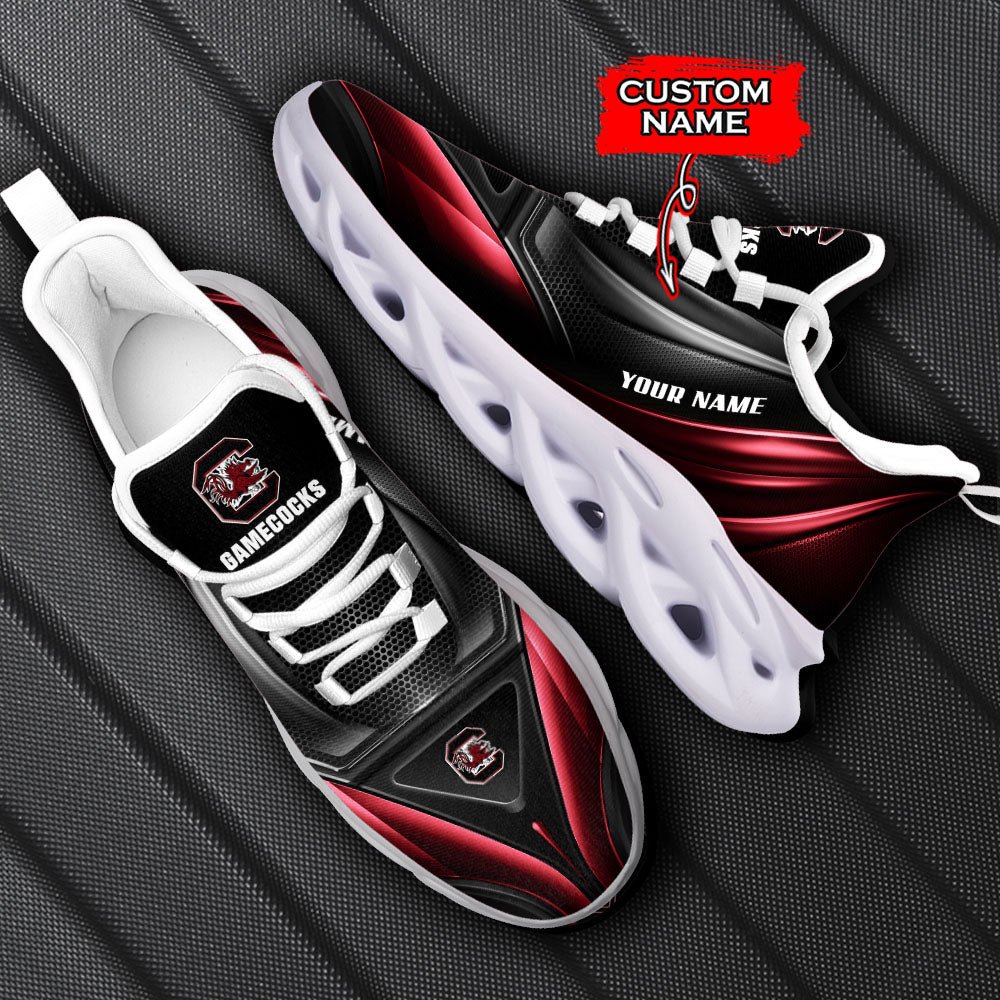 Ideafootwear South Carolina Gamecocks NCAA Max Soul Shoes Sneakers For Men And Women