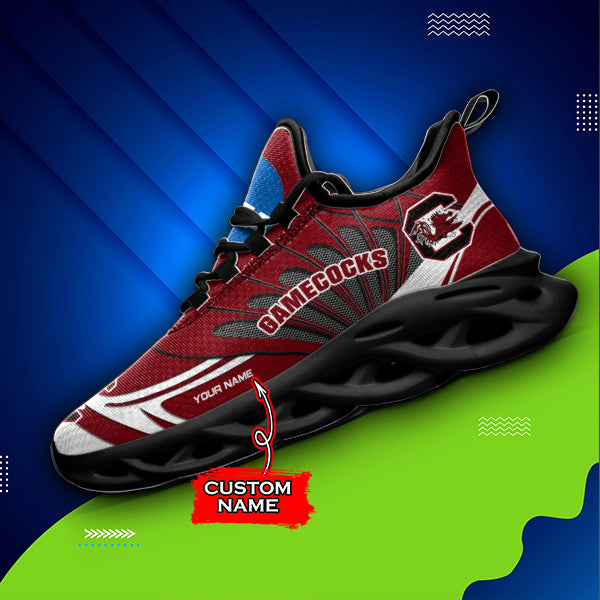 Ideafootwear South Carolina Gamecocks NCAA Max Soul Shoes Sneakers For Men And Women