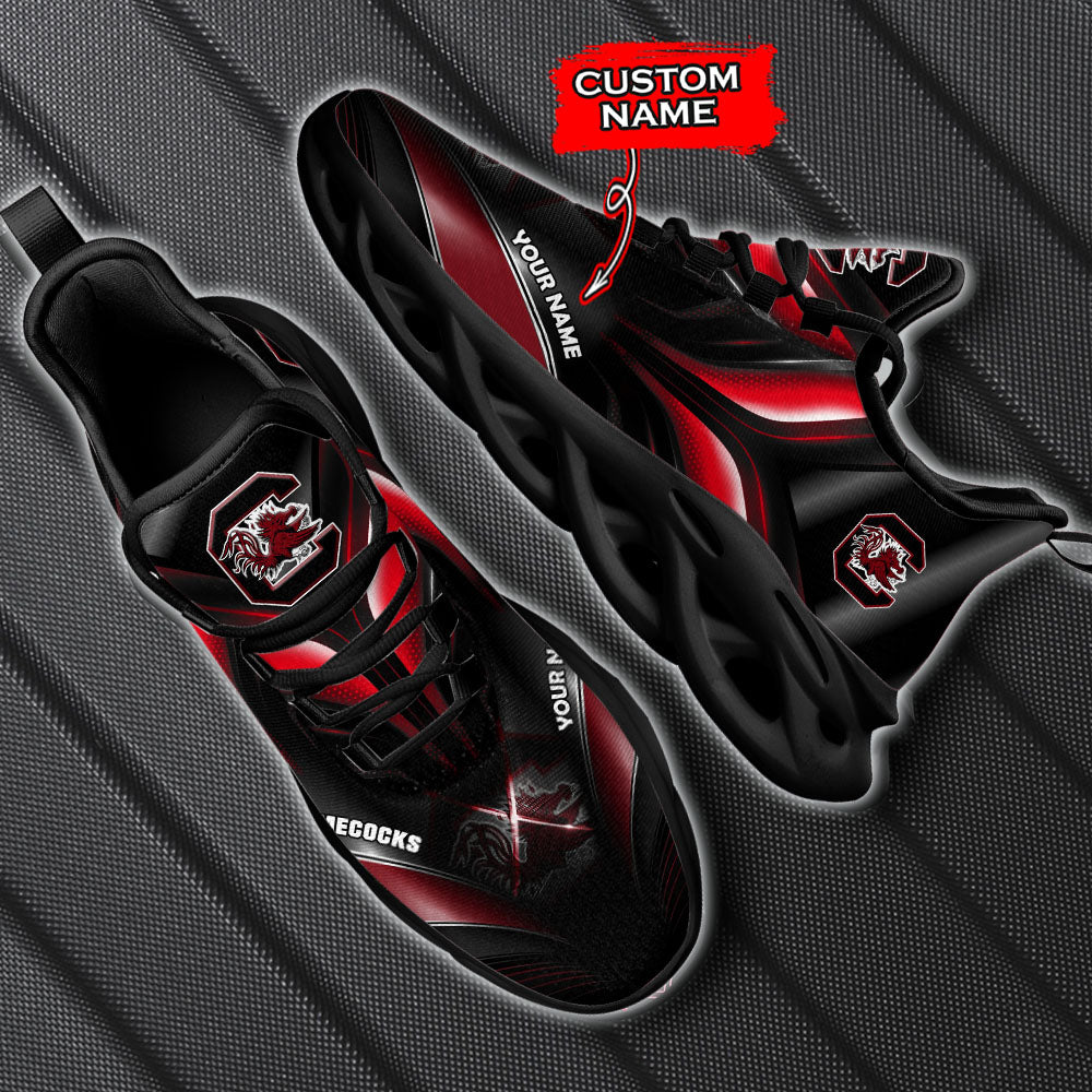 Ideafootwear South Carolina Gamecocks NCAA Max Soul Shoes Sneakers For Men And Women