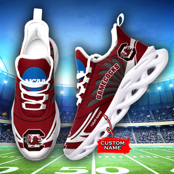 Ideafootwear South Carolina Gamecocks NCAA Max Soul Shoes Sneakers For Men And Women