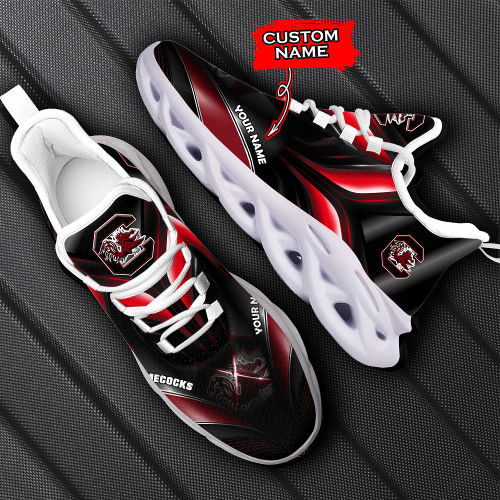 Ideafootwear South Carolina Gamecocks NCAA Max Soul Shoes Sneakers For Men And Women