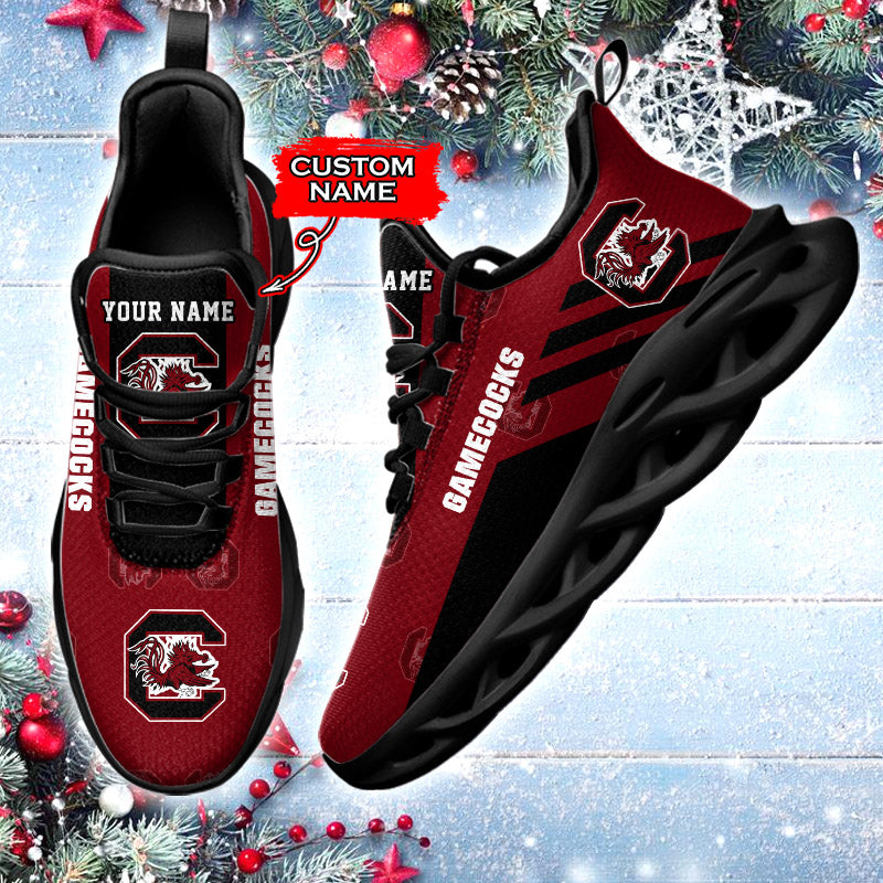 Ideafootwear South Carolina Gamecocks NCAA Max Soul Shoes Sneakers For Men And Women