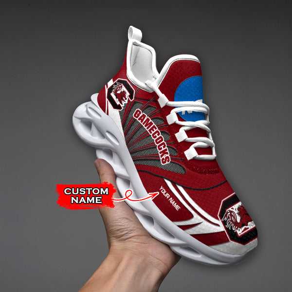 Ideafootwear South Carolina Gamecocks NCAA Max Soul Shoes Sneakers For Men And Women