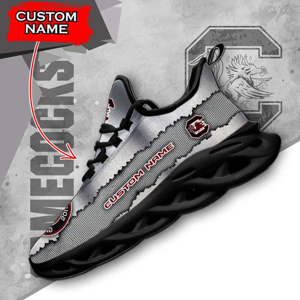 Ideafootwear South Carolina Gamecocks NCAA Max Soul Shoes Sneakers For Men And Women
