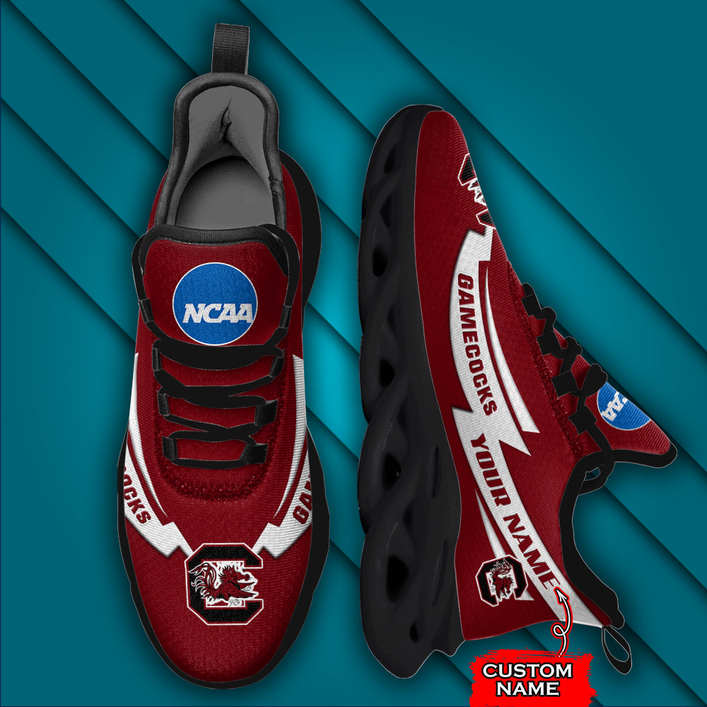 Ideafootwear South Carolina Gamecocks NCAA Max Soul Shoes Sneakers For Men And Women