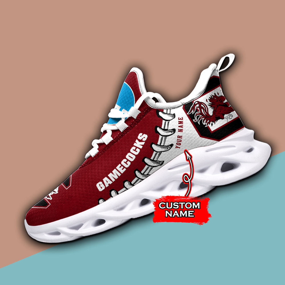 Ideafootwear South Carolina Gamecocks NCAA Max Soul Shoes Sneakers For Men And Women