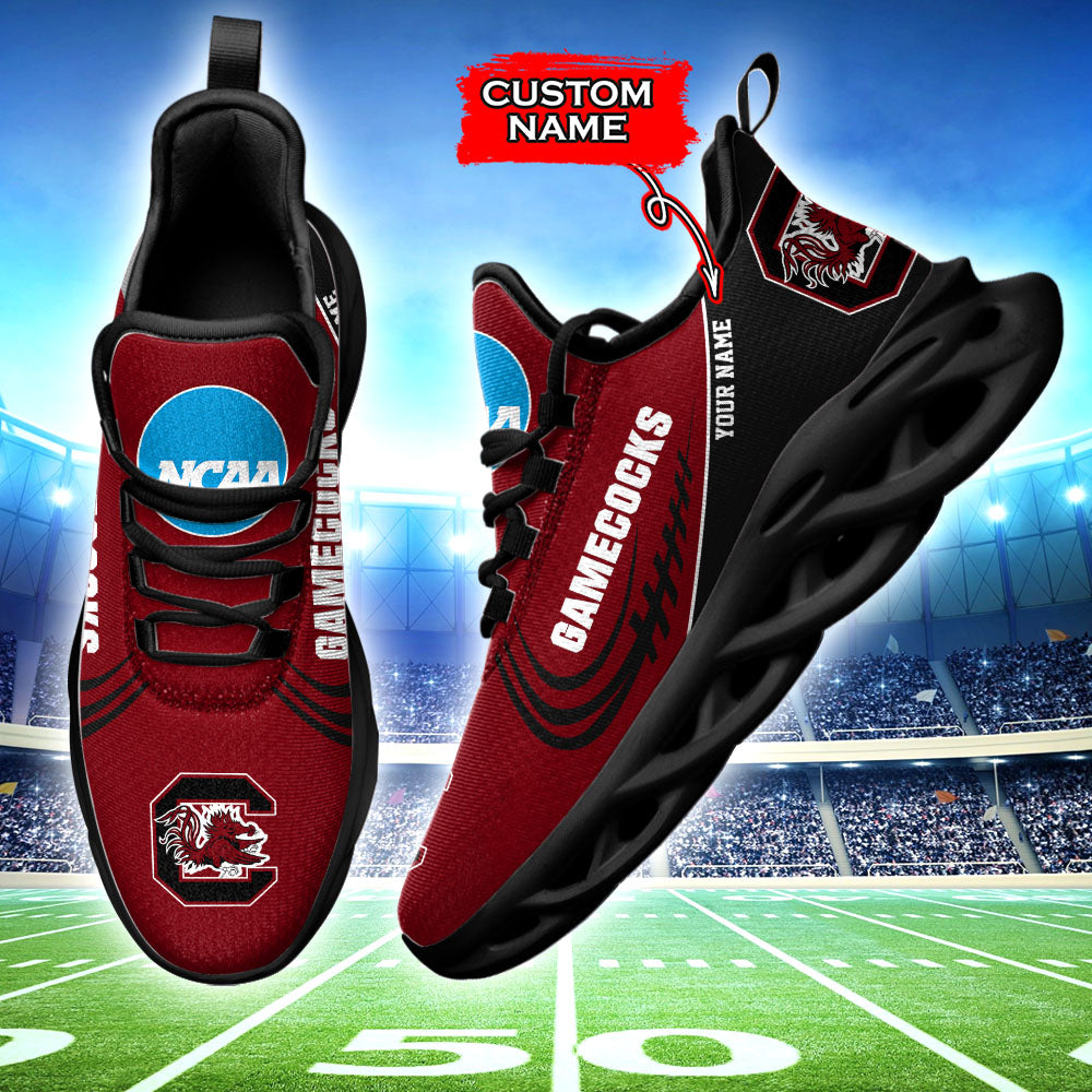 Ideafootwear South Carolina Gamecocks NCAA Max Soul Shoes Sneakers For Men And Women