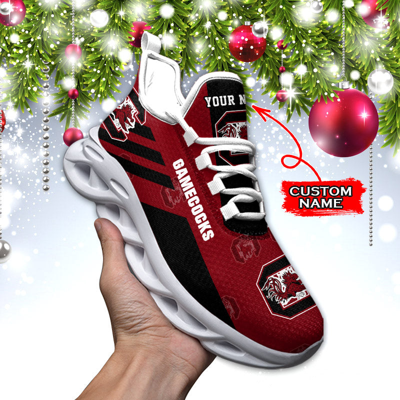 Ideafootwear South Carolina Gamecocks NCAA Max Soul Shoes Sneakers For Men And Women
