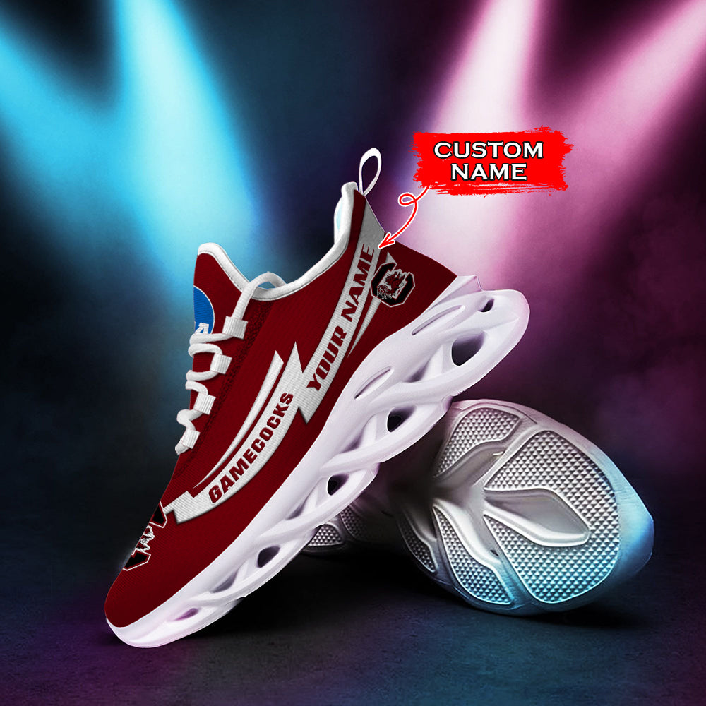 Ideafootwear South Carolina Gamecocks NCAA Max Soul Shoes Sneakers For Men And Women
