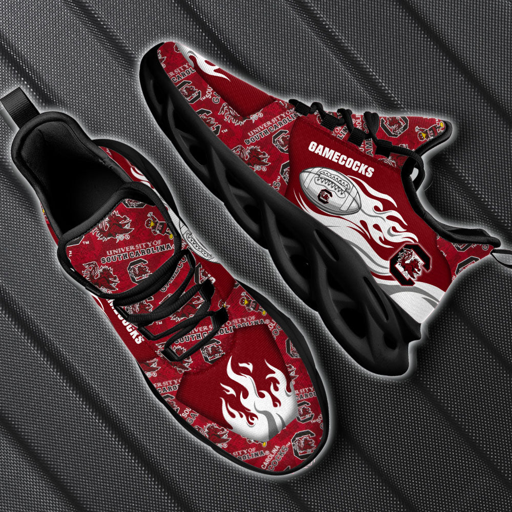 Ideafootwear South Carolina Gamecocks NCAA Max Soul Shoes Sneakers For Men And Women