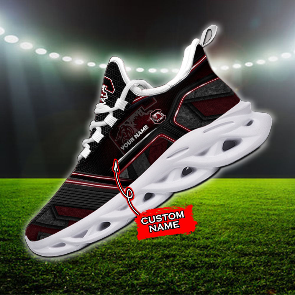 Ideafootwear South Carolina Gamecocks NCAA Max Soul Shoes Sneakers For Men And Women