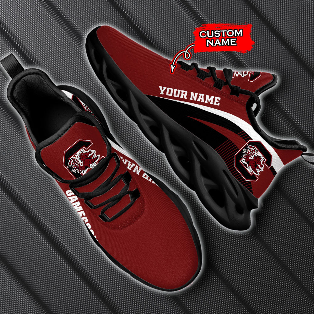 Ideafootwear South Carolina Gamecocks NCAA Max Soul Shoes Sneakers For Men And Women
