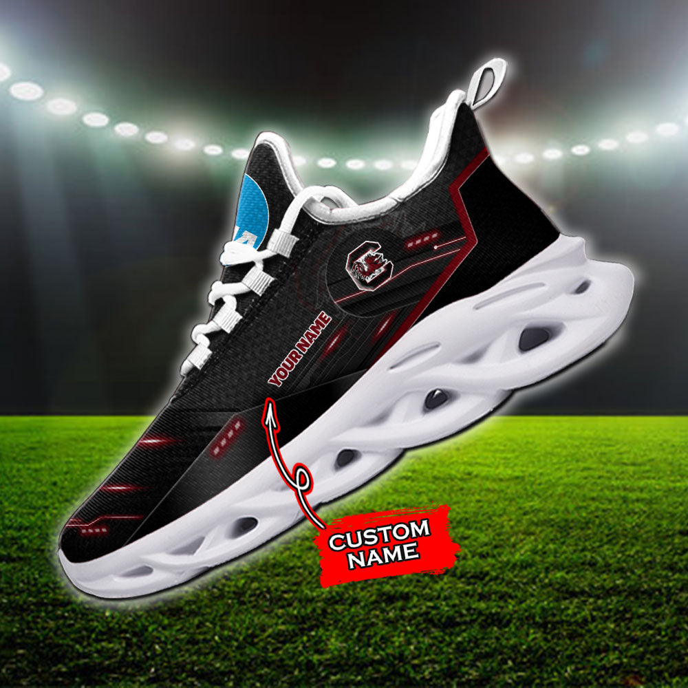 Ideafootwear South Carolina Gamecocks NCAA Max Soul Shoes Sneakers For Men And Women
