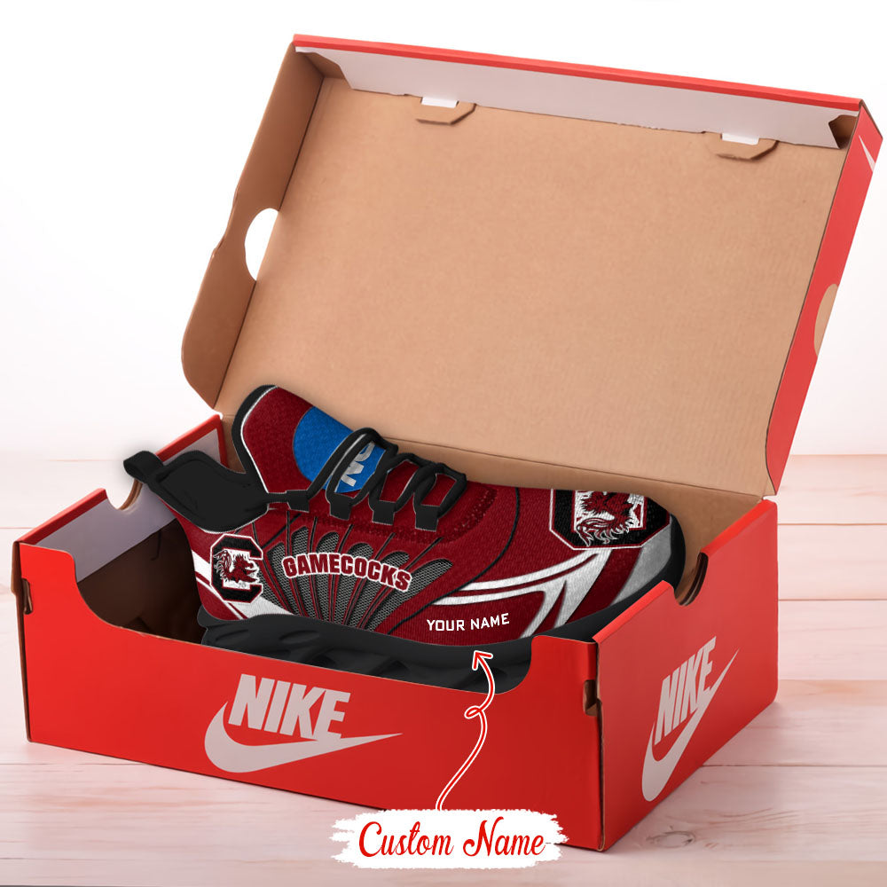 Ideafootwear South Carolina Gamecocks NCAA Max Soul Shoes Sneakers For Men And Women