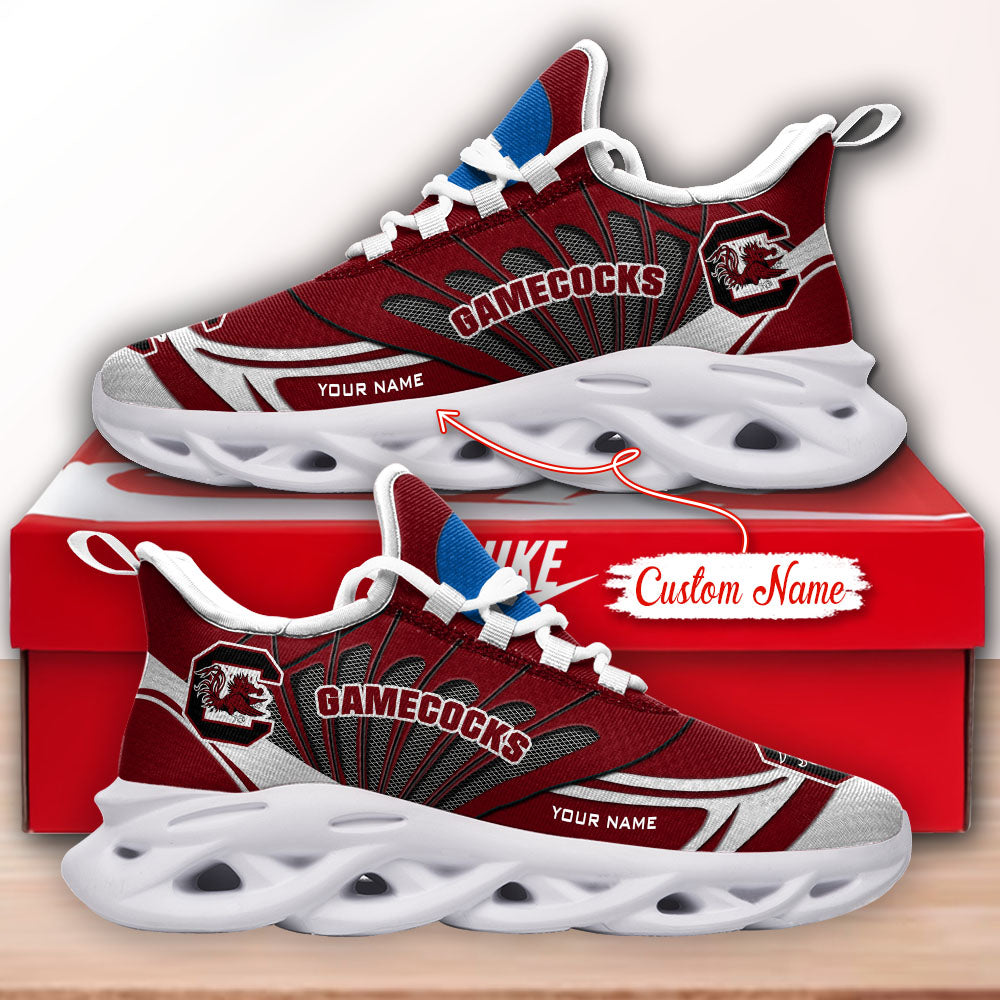 Ideafootwear South Carolina Gamecocks NCAA Max Soul Shoes Sneakers For Men And Women