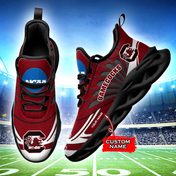 Ideafootwear South Carolina Gamecocks NCAA Max Soul Shoes Sneakers For Men And Women