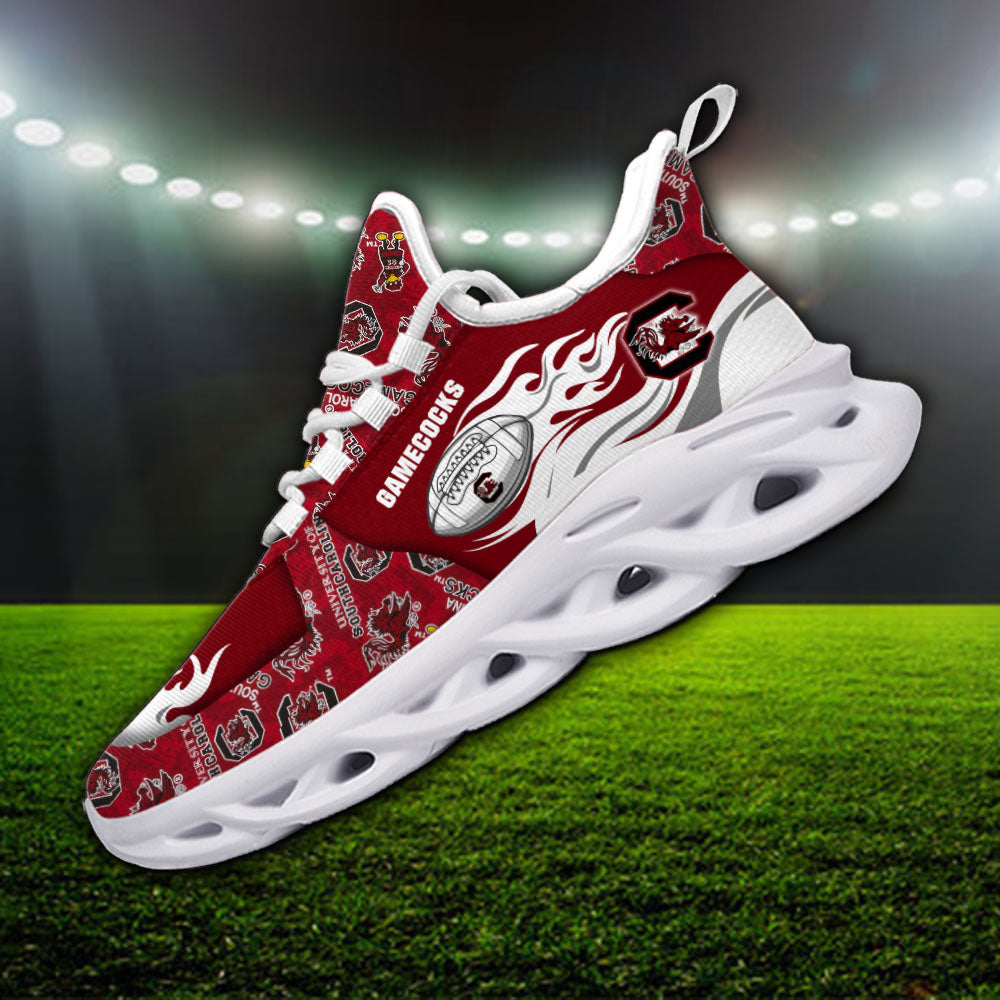 Ideafootwear South Carolina Gamecocks NCAA Max Soul Shoes Sneakers For Men And Women