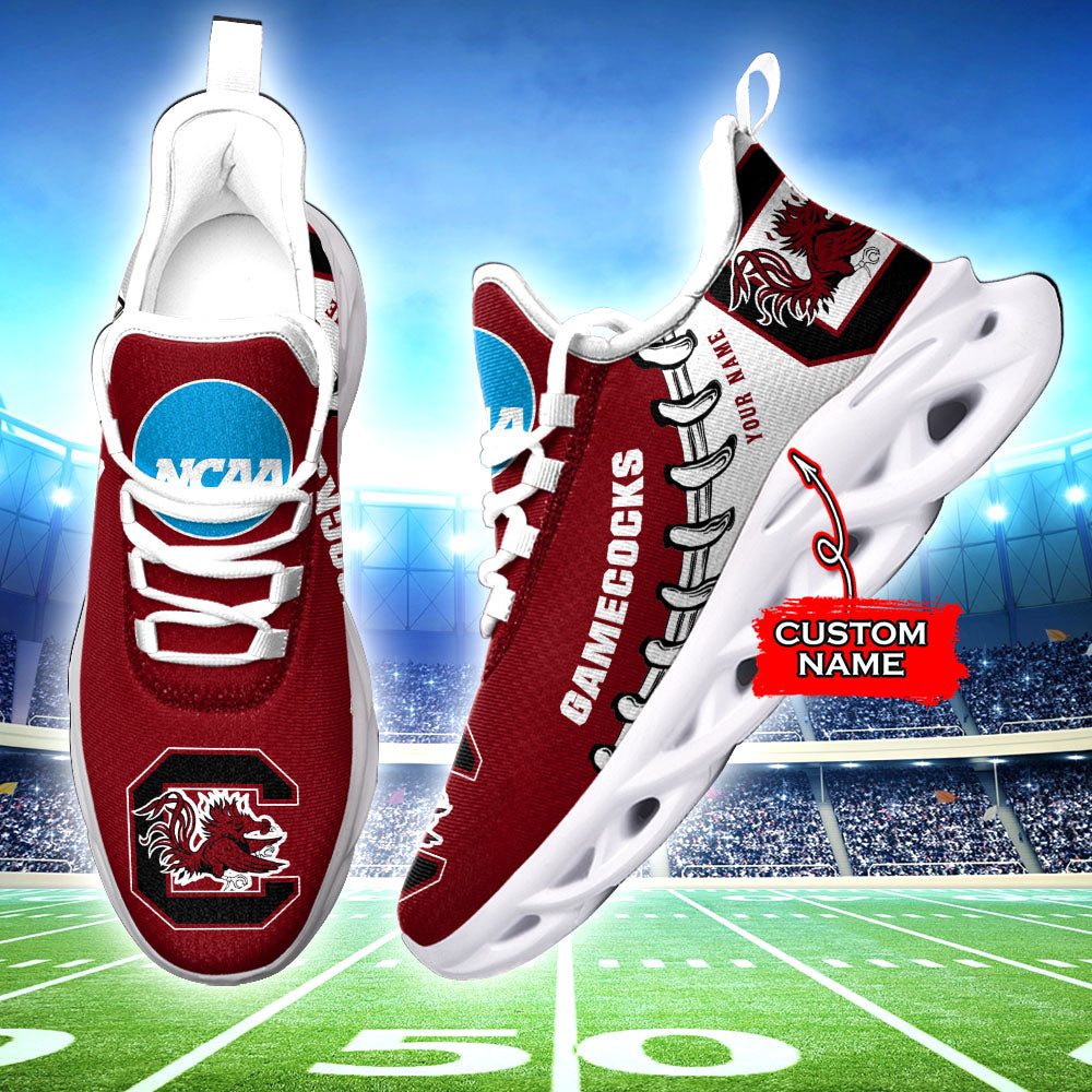 Ideafootwear South Carolina Gamecocks NCAA Max Soul Shoes Sneakers For Men And Women