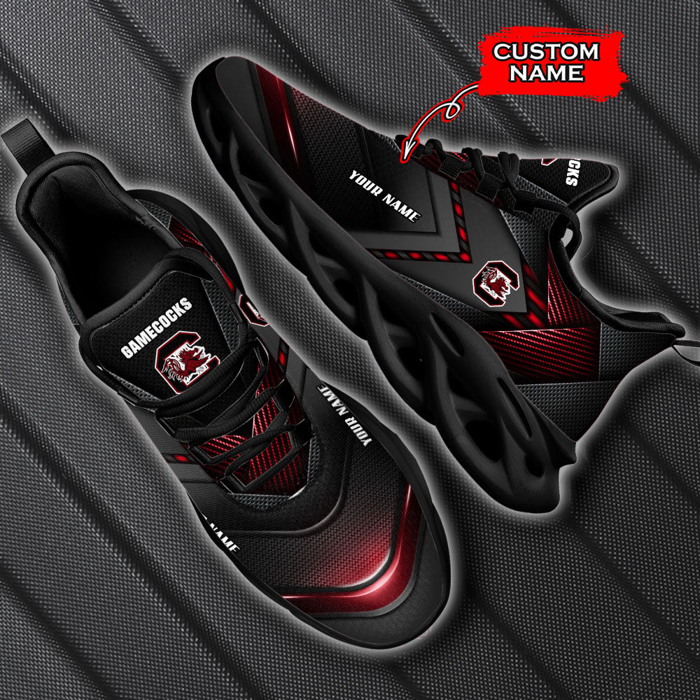 Ideafootwear South Carolina Gamecocks NCAA Max Soul Shoes Sneakers For Men And Women