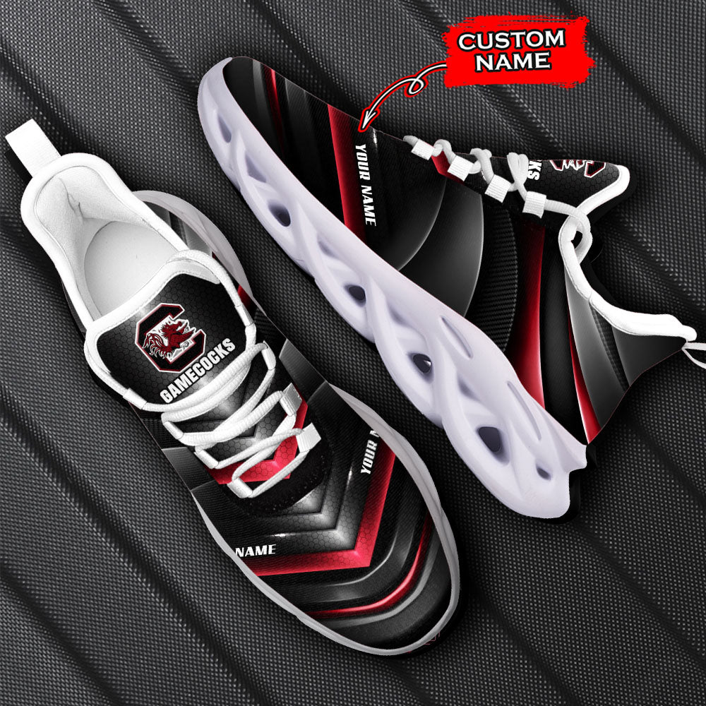 Ideafootwear South Carolina Gamecocks NCAA Max Soul Shoes Sneakers For Men And Women