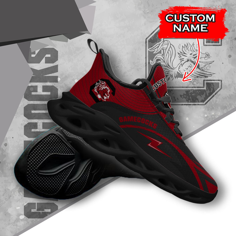 Ideafootwear South Carolina Gamecocks NCAA Max Soul Shoes Sneakers For Men And Women