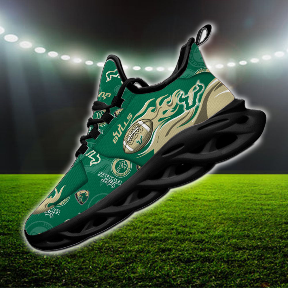 Ideafootwear South Florida Bulls NCAA Max Soul Shoes Sneakers For Men And Women
