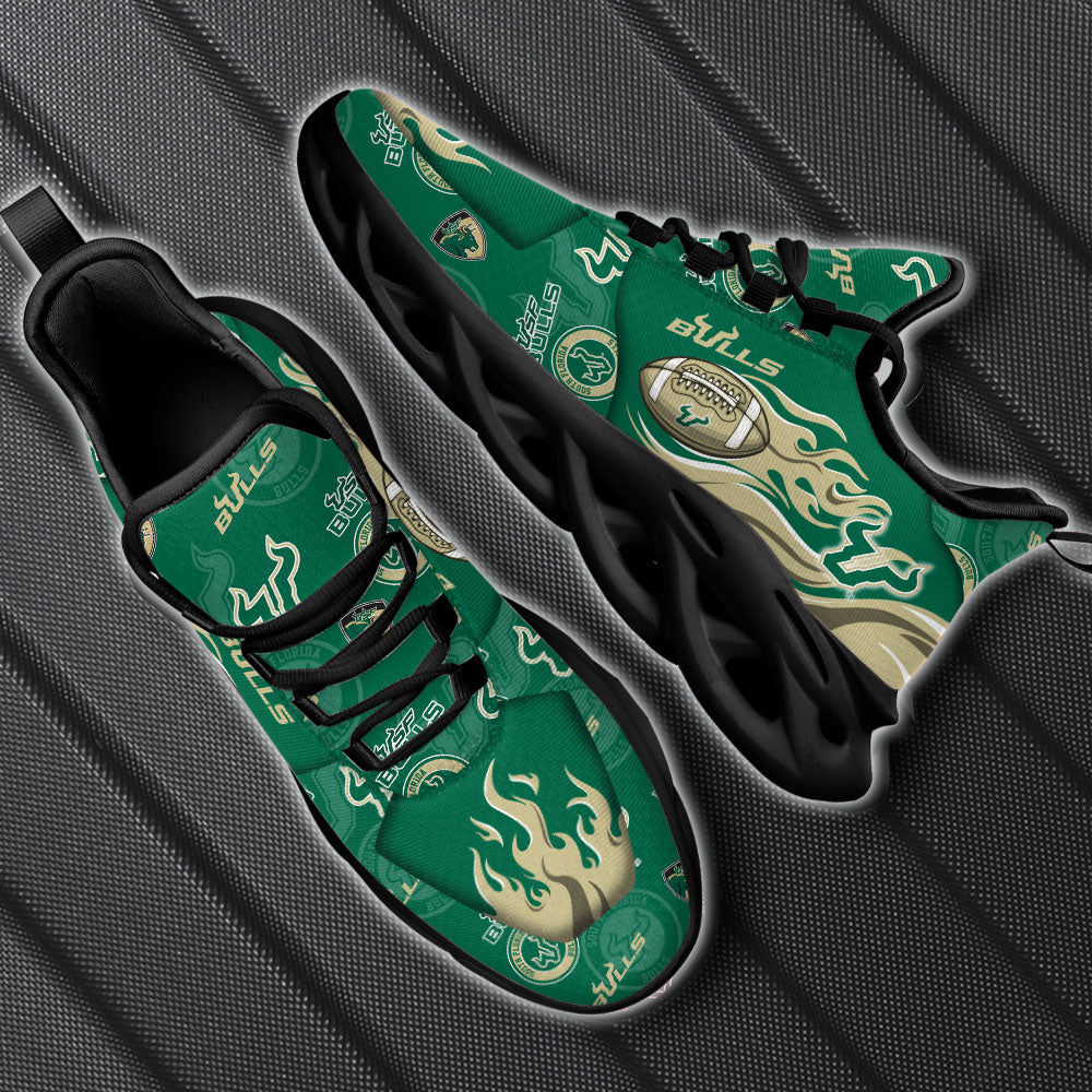 Ideafootwear South Florida Bulls NCAA Max Soul Shoes Sneakers For Men And Women