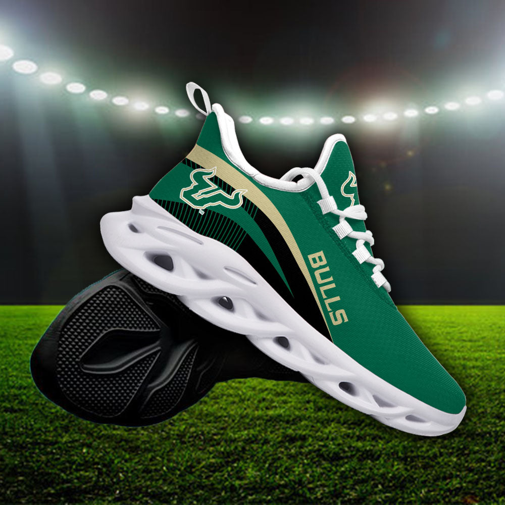 Ideafootwear South Florida Bulls NCAA Max Soul Shoes Sneakers For Men And Women
