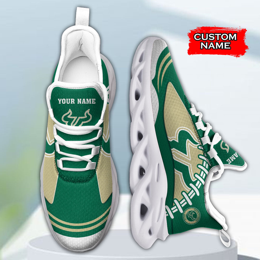 Ideafootwear South Florida Bulls NCAA Max Soul Shoes Sneakers For Men And Women