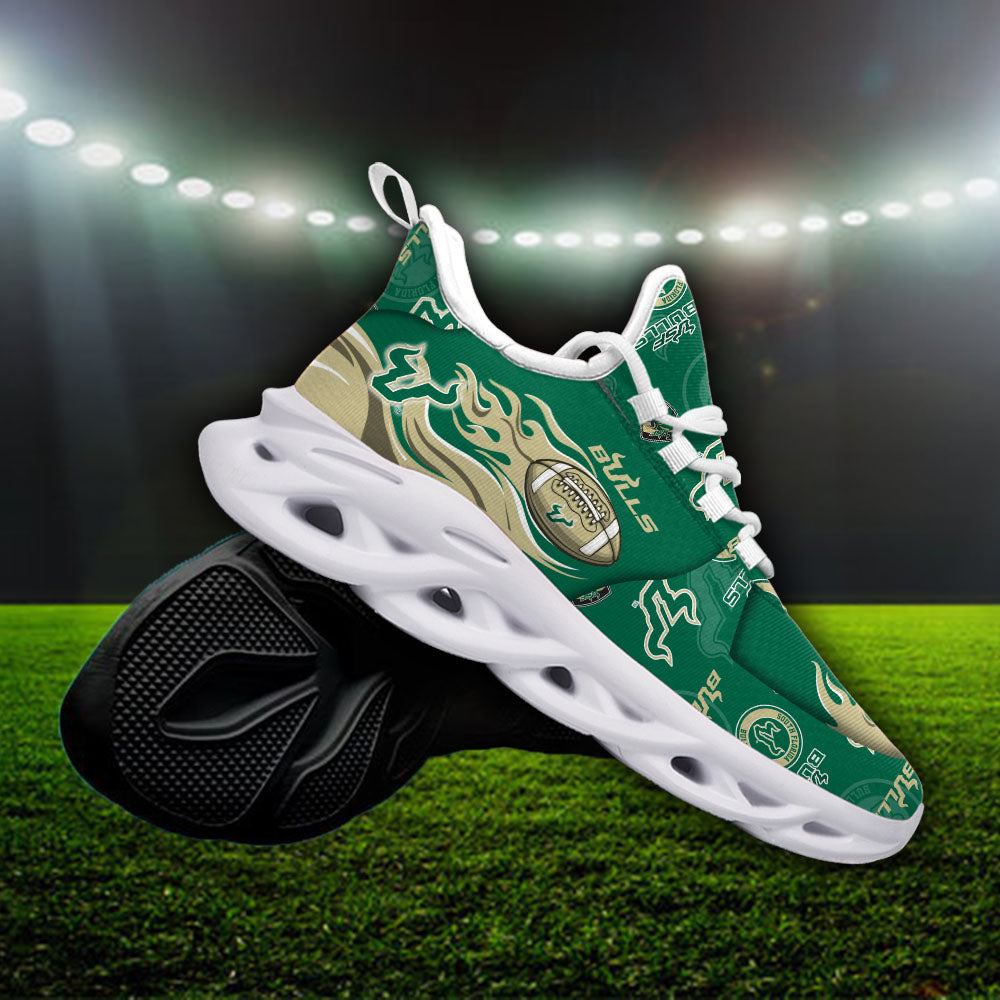 Ideafootwear South Florida Bulls NCAA Max Soul Shoes Sneakers For Men And Women