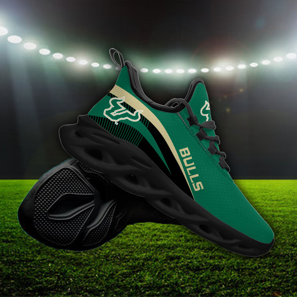 Ideafootwear South Florida Bulls NCAA Max Soul Shoes Sneakers For Men And Women