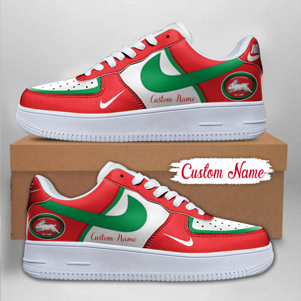Ideafootwear South Sydney Rabbitohs Air Low-Top Sneakers Shoes For Men And Women