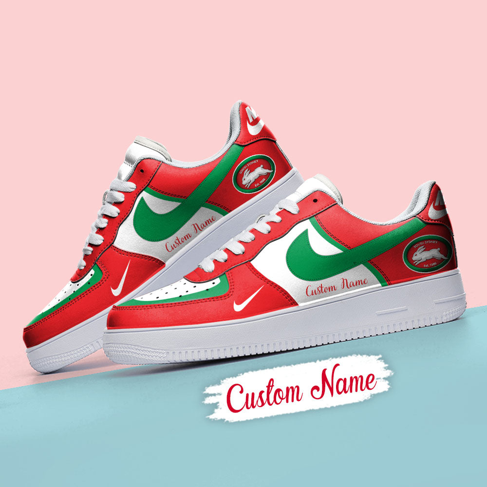 Ideafootwear South Sydney Rabbitohs Air Low-Top Sneakers Shoes For Men And Women