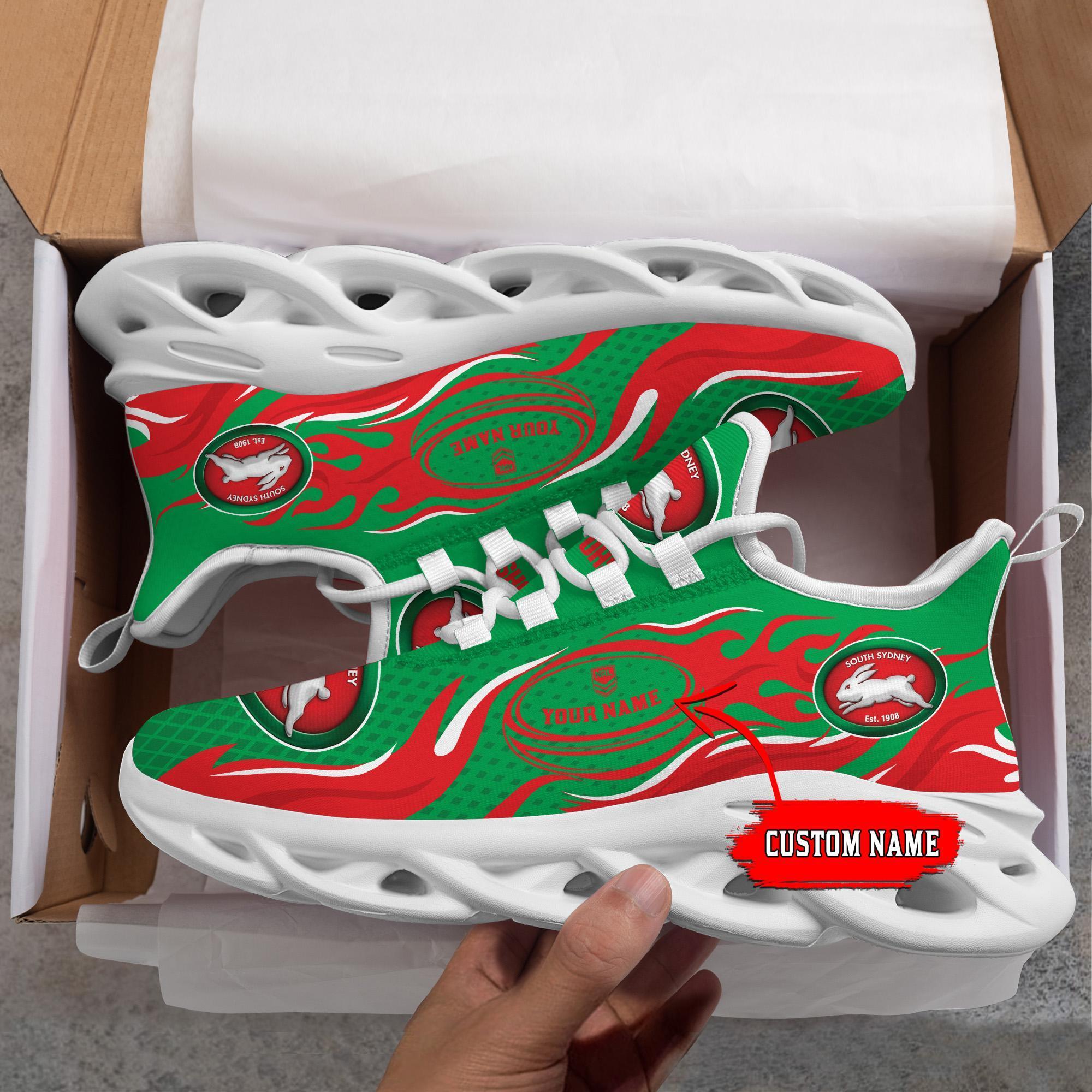 Ideafootwear South Sydney Rabbitohs Max Soul Shoes Sneakers For Men And Women