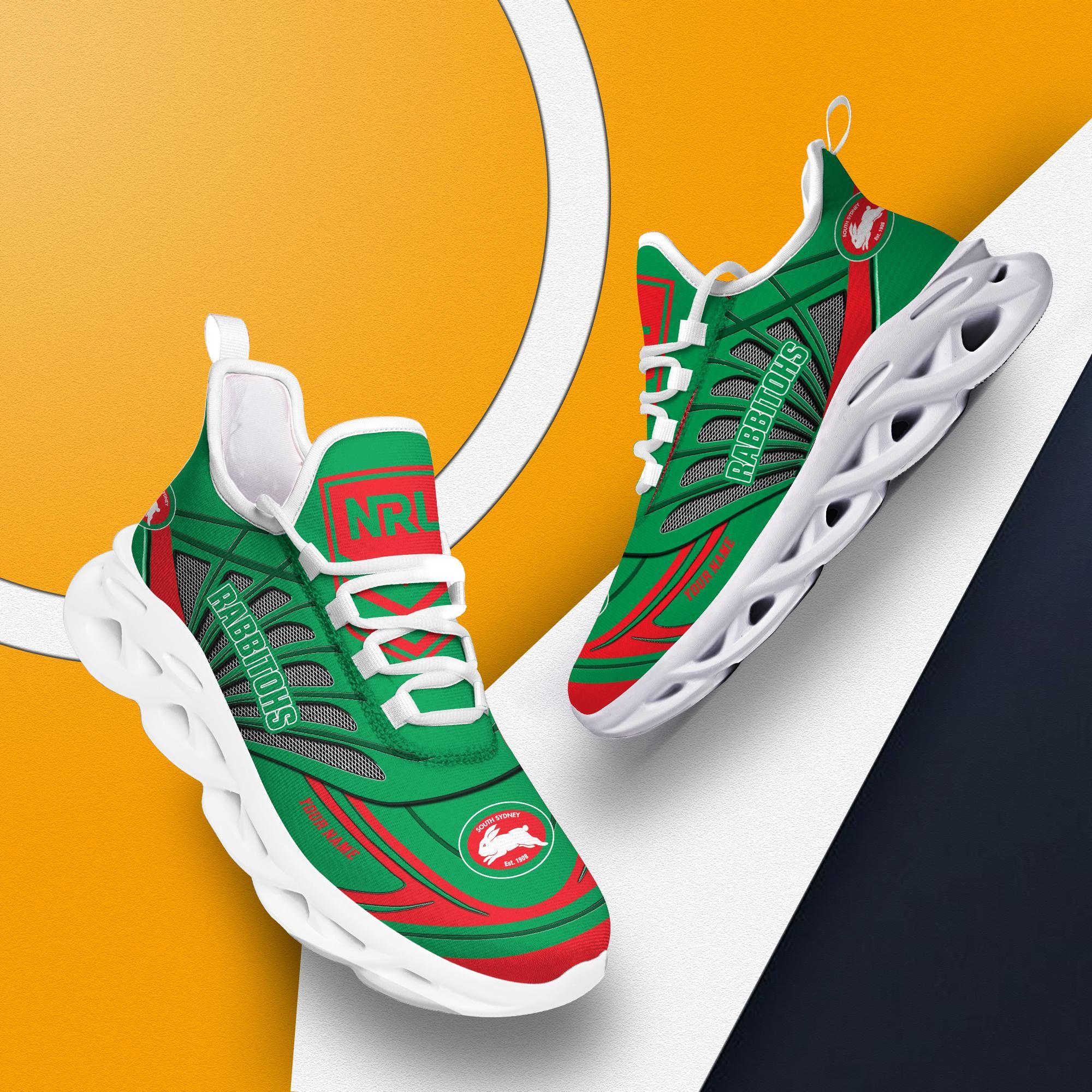 Ideafootwear South Sydney Rabbitohs Max Soul Shoes Sneakers For Men And Women