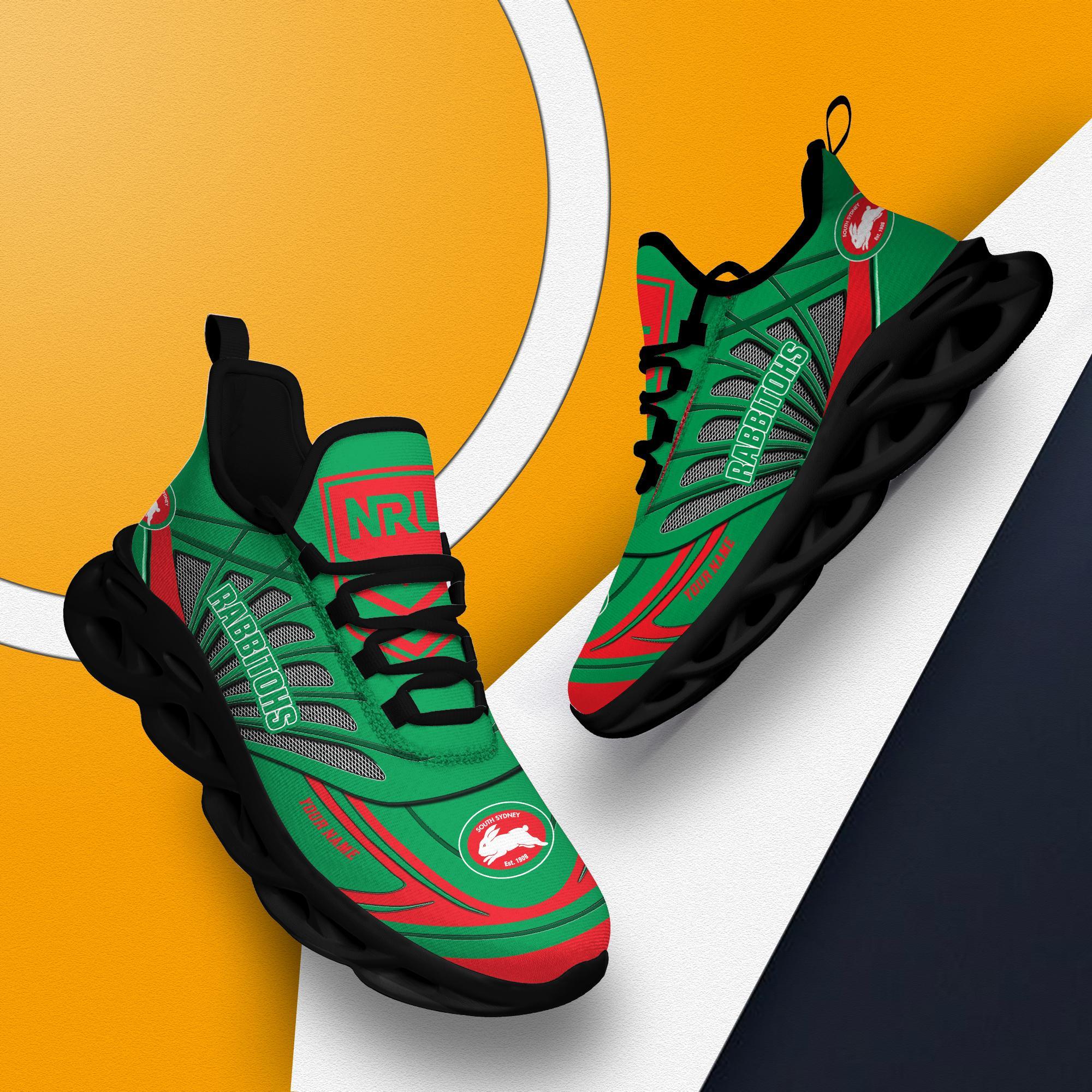 Ideafootwear South Sydney Rabbitohs Max Soul Shoes Sneakers For Men And Women