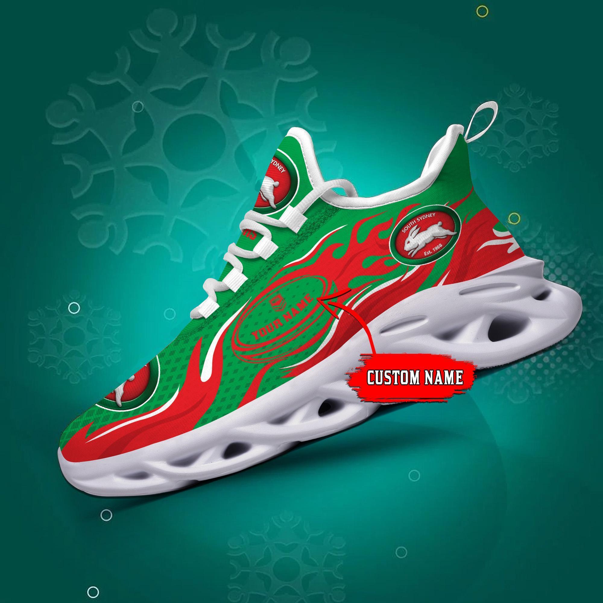 Ideafootwear South Sydney Rabbitohs Max Soul Shoes Sneakers For Men And Women