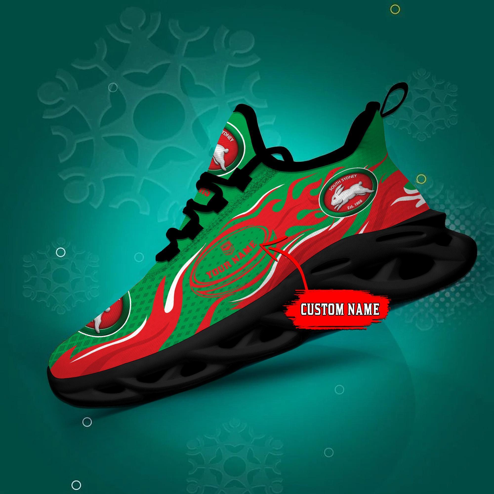 Ideafootwear South Sydney Rabbitohs Max Soul Shoes Sneakers For Men And Women