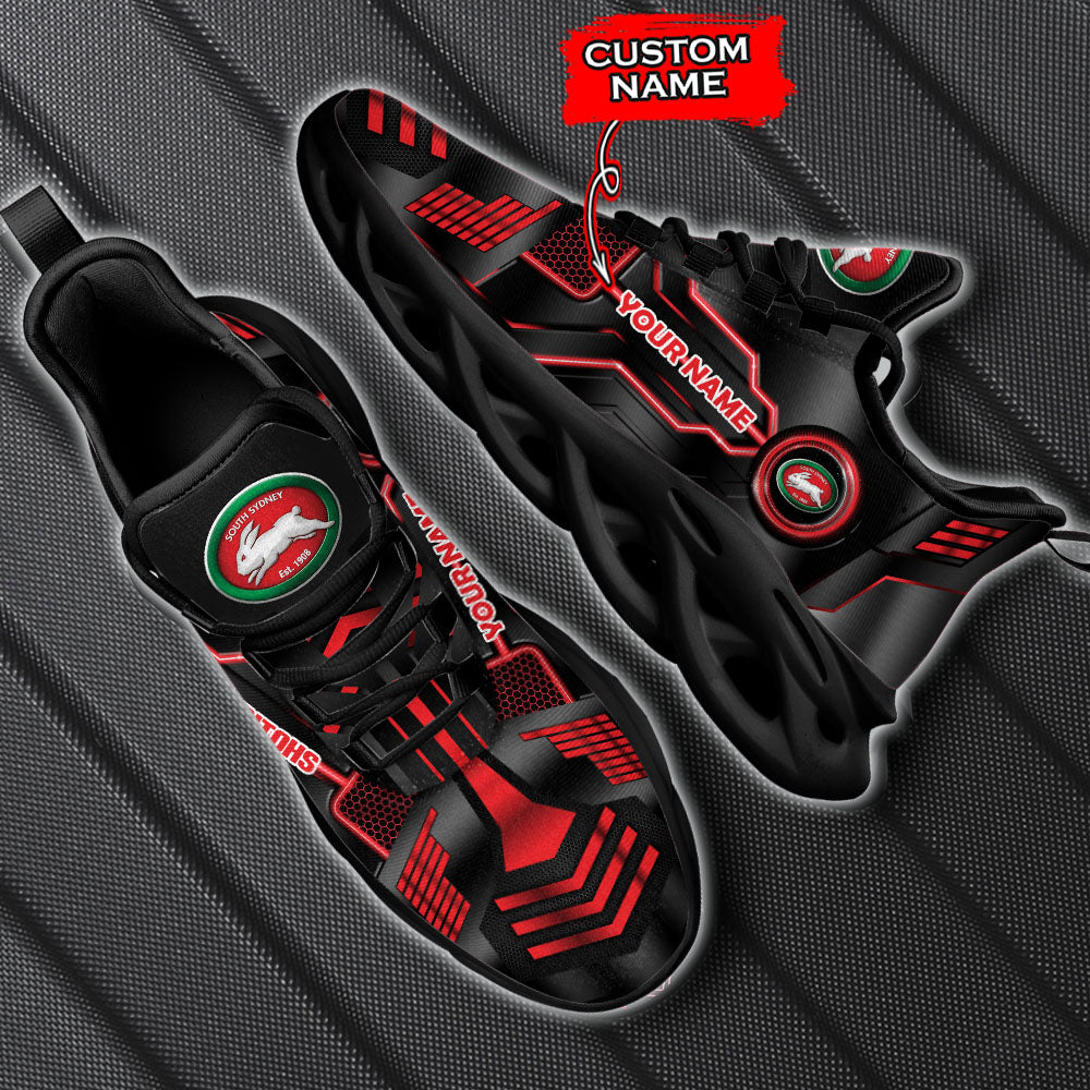 Ideafootwear South Sydney Rabbitohs NRL Max Soul Shoes Sneakers For Men And Women
