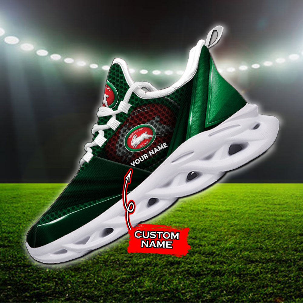 Ideafootwear South Sydney Rabbitohs NRL Max Soul Shoes Sneakers For Men And Women