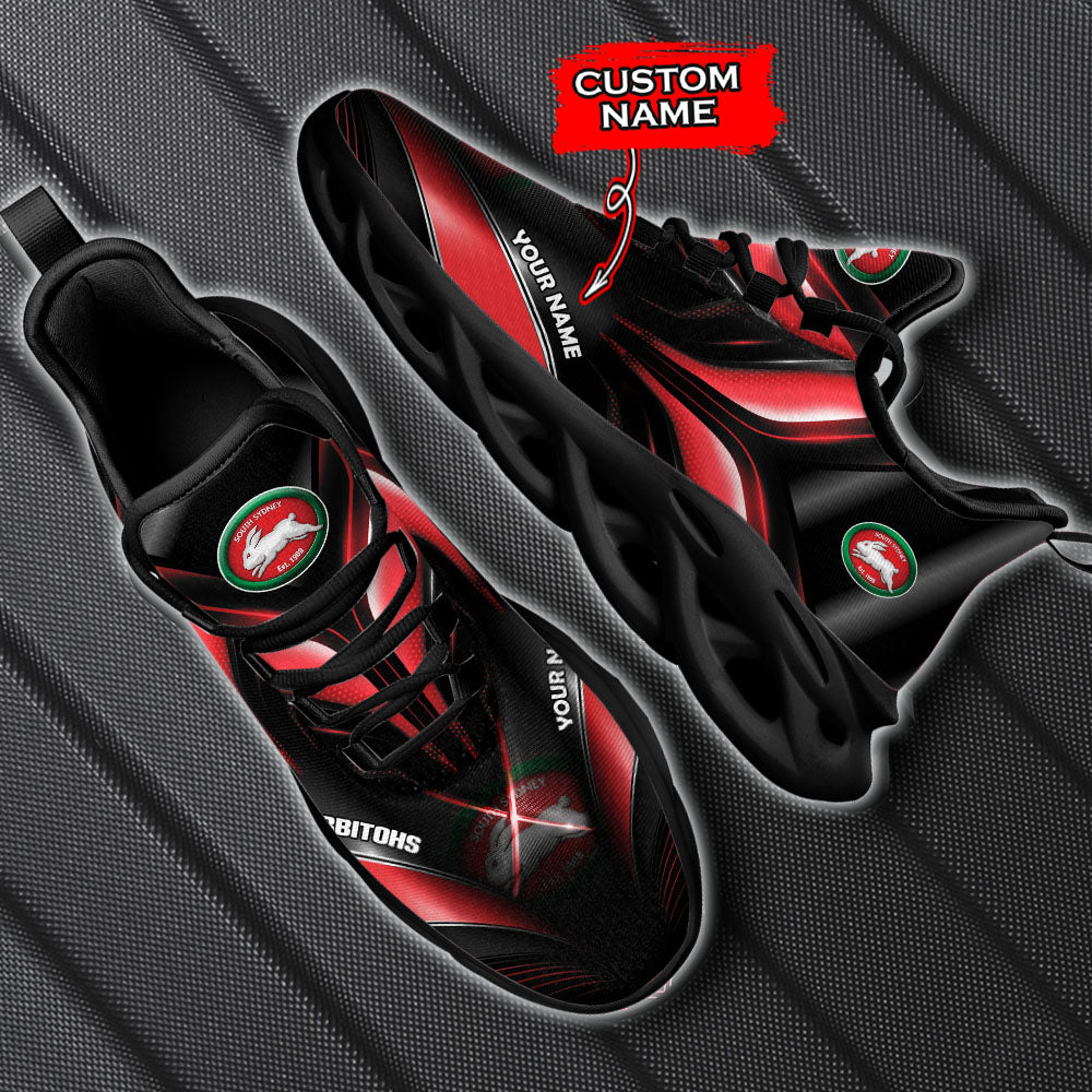 Ideafootwear South Sydney Rabbitohs NRL Max Soul Shoes Sneakers For Men And Women